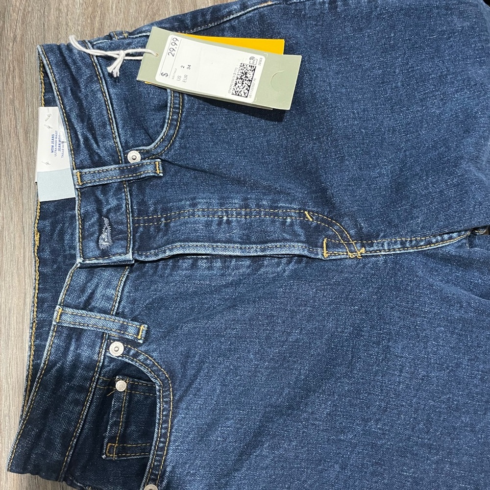 High waist mom jeans